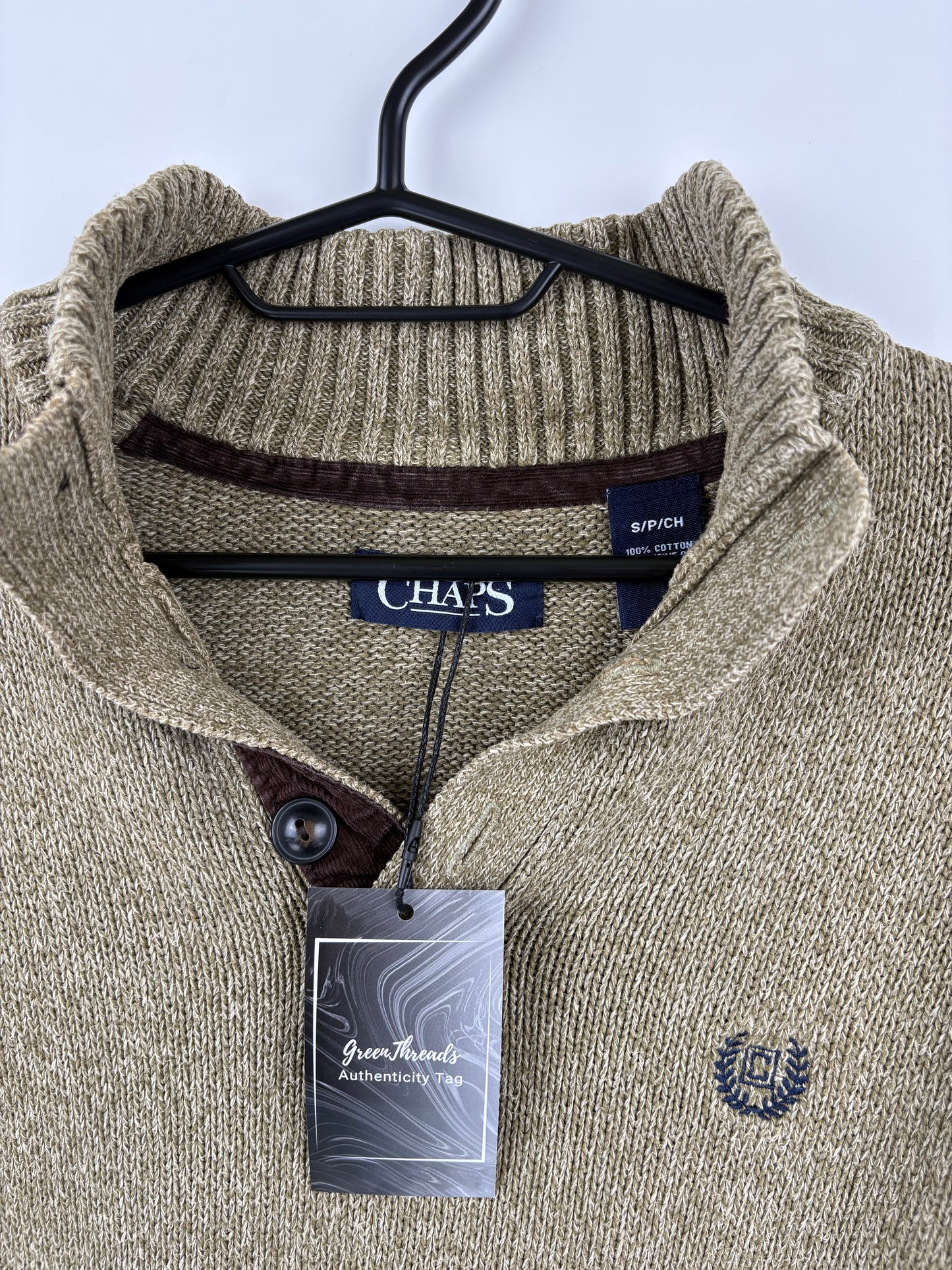 Chaps Ralph Lauren Strick mit Knöpfen - Herren S