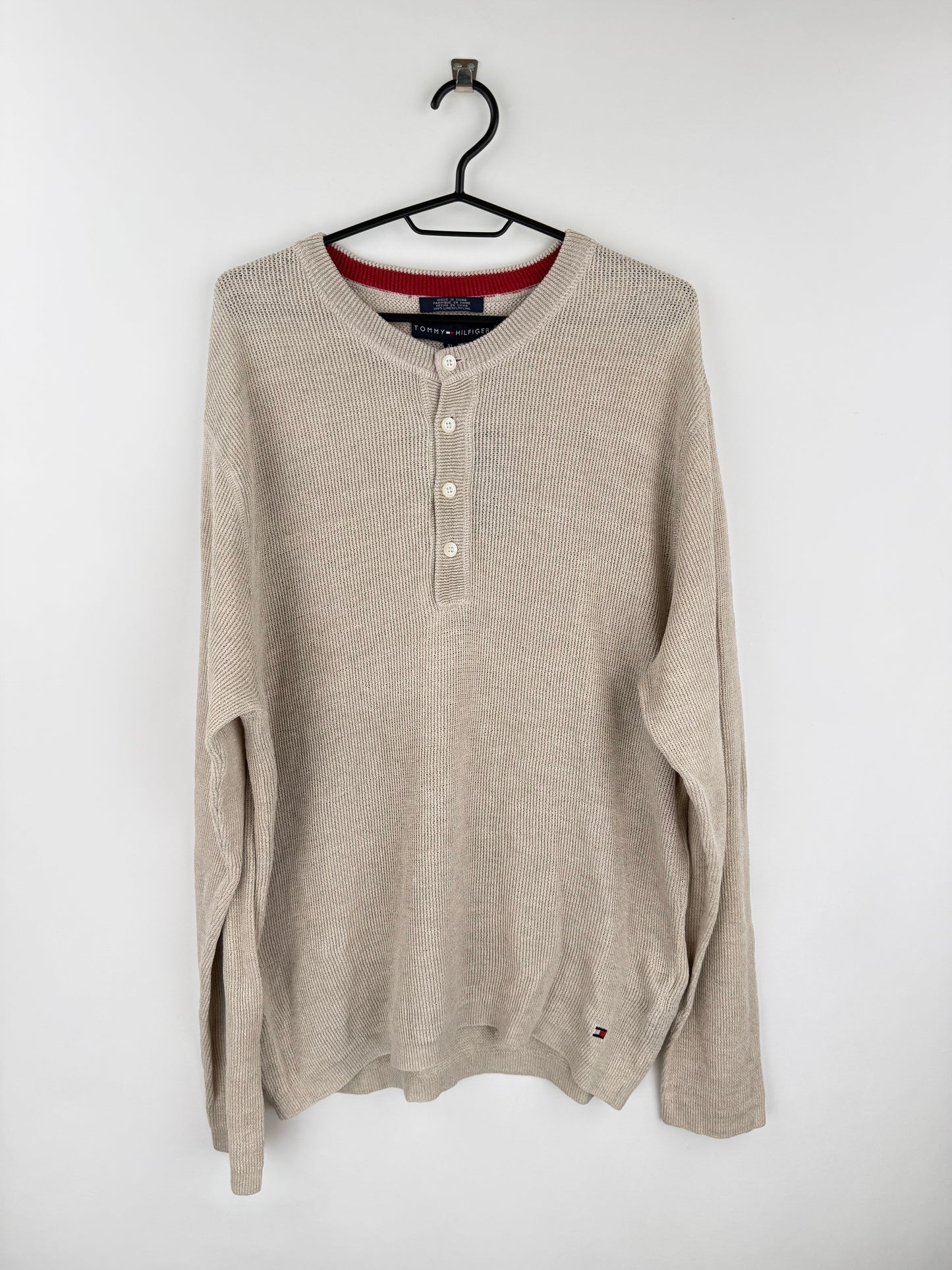 Tommy Hilfiger Strick mit Knöpfen - Herren XL