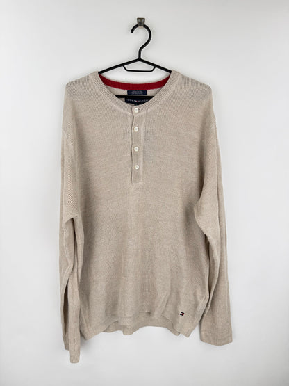 Tommy Hilfiger Strick mit Knöpfen - Herren XL