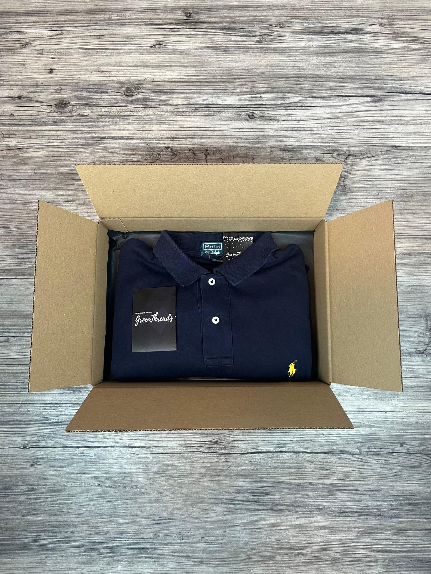 1x Ralph Lauren Langarm-Poloshirt – Mystery Box