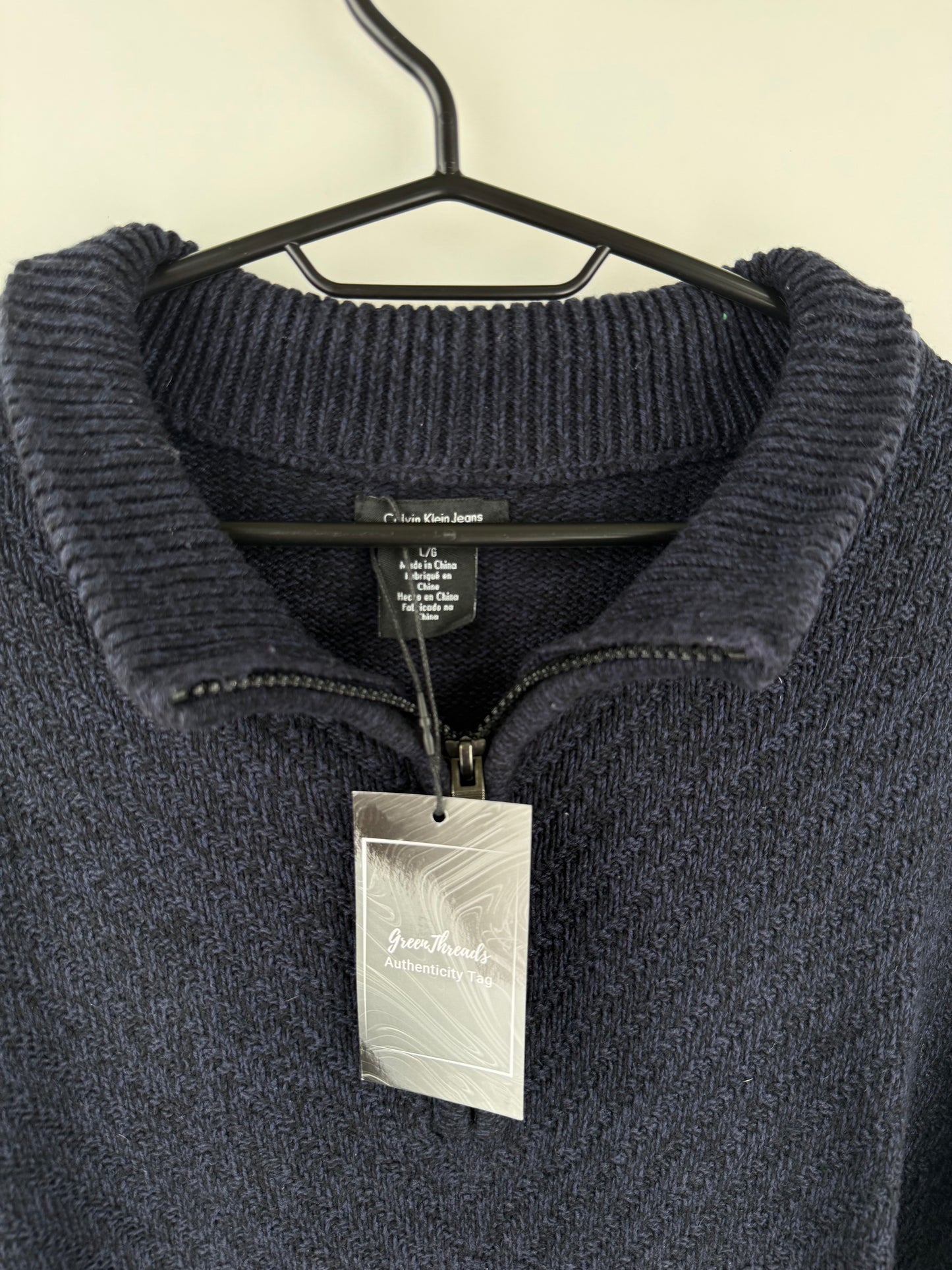 Calvin Klein Half-Zip - Herren L