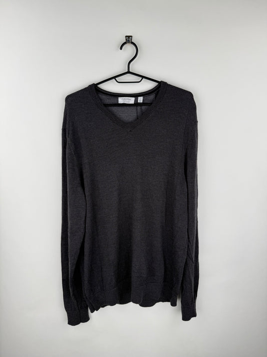Calvin Klein Merinowollfeinstrick - Herren L