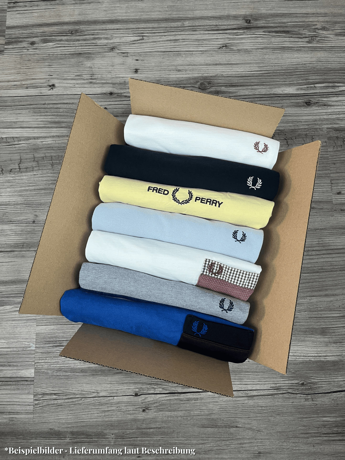 Fred Perry, T-Shirts, Mystery Box, Gemischt, Bunt, Second Hand