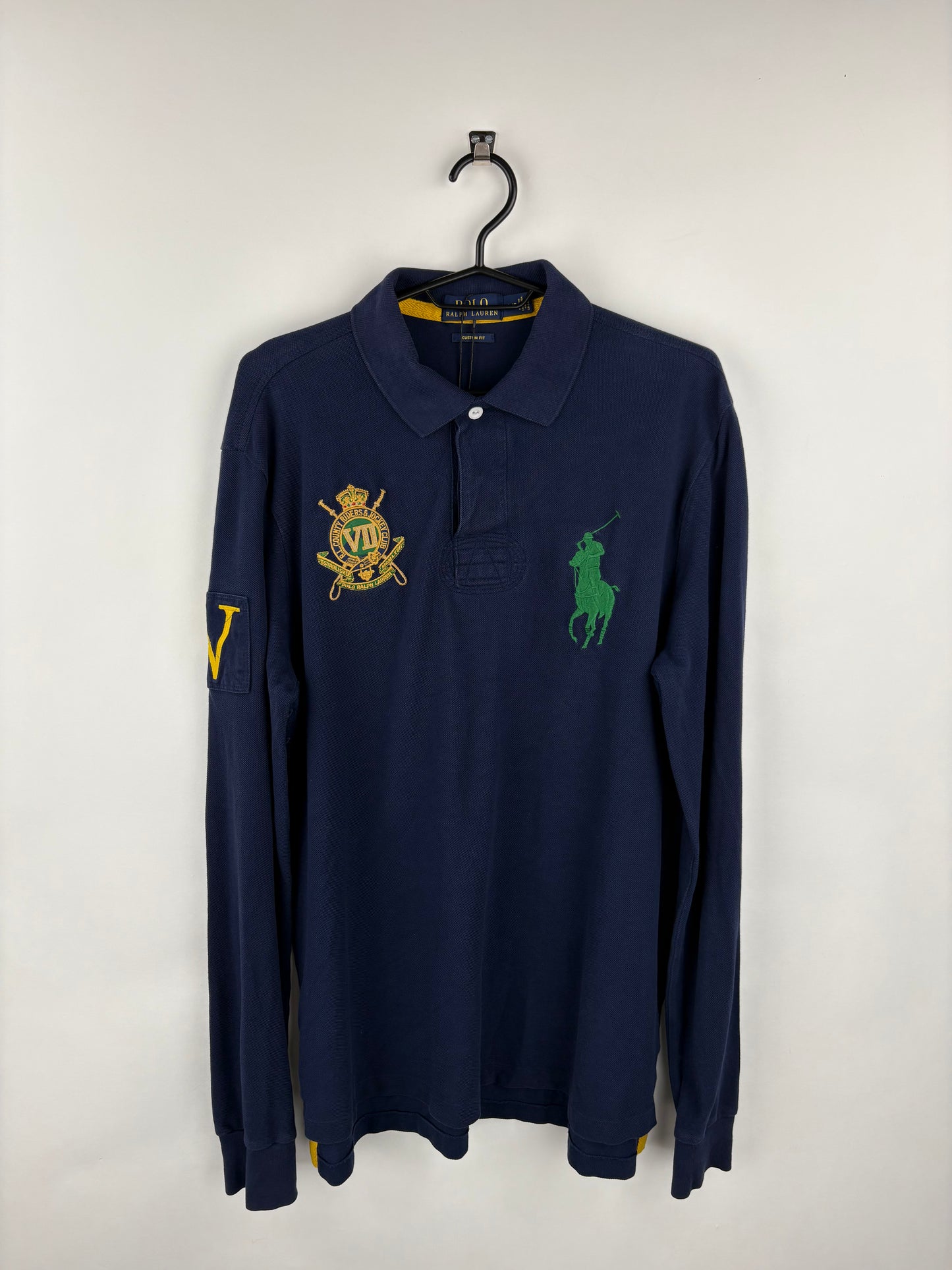 Ralph Lauren Langarm-Poloshirt - Herren L