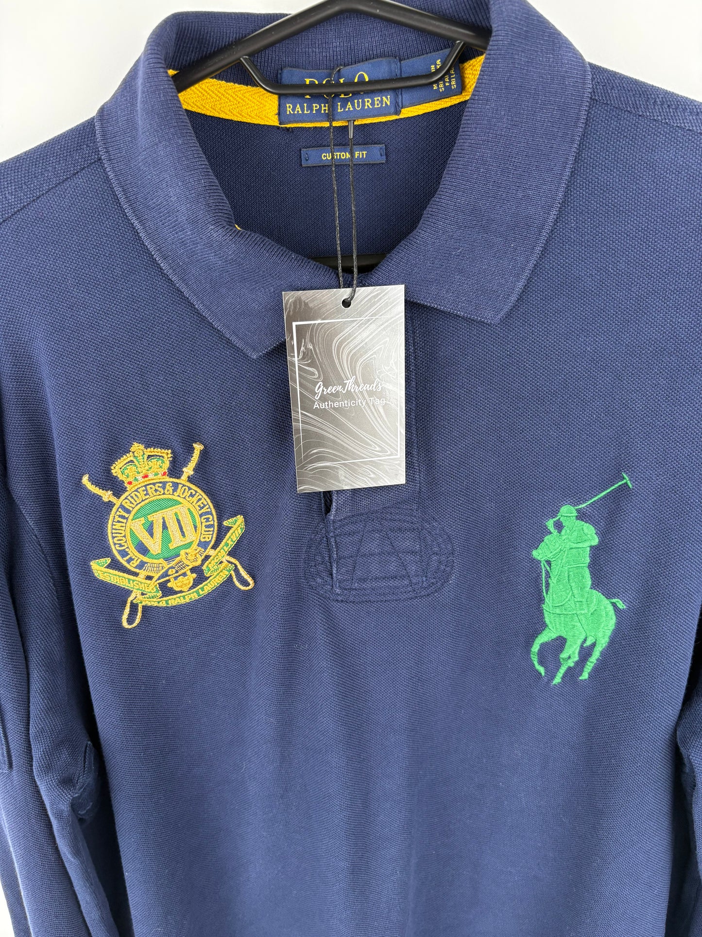 Ralph Lauren Langarm-Poloshirt - Herren L