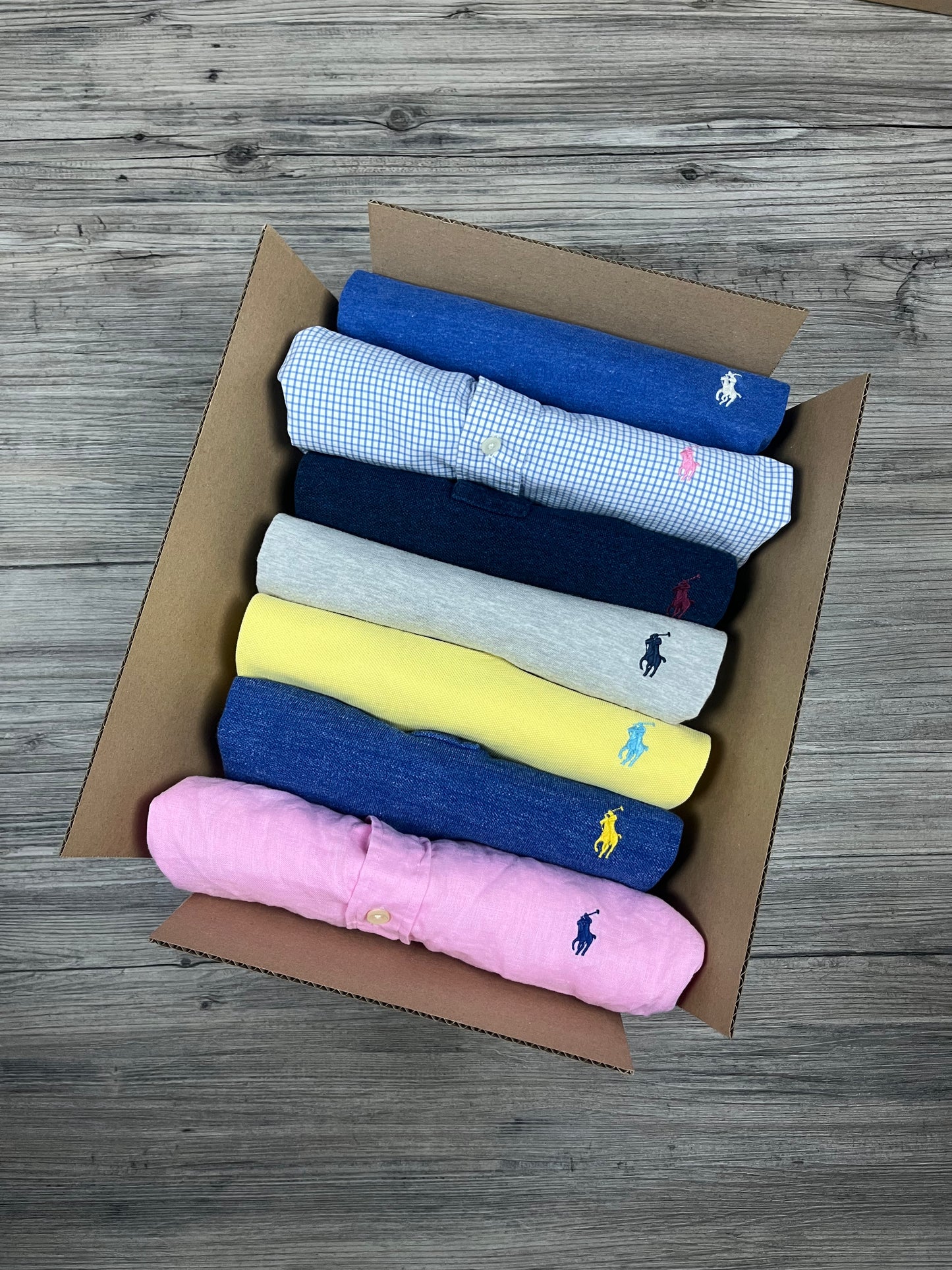Mystery Box XXL: 5–7x Ralph Lauren Artikel – Mix aus Strick, Hemd, Polo, Shirt & mehr