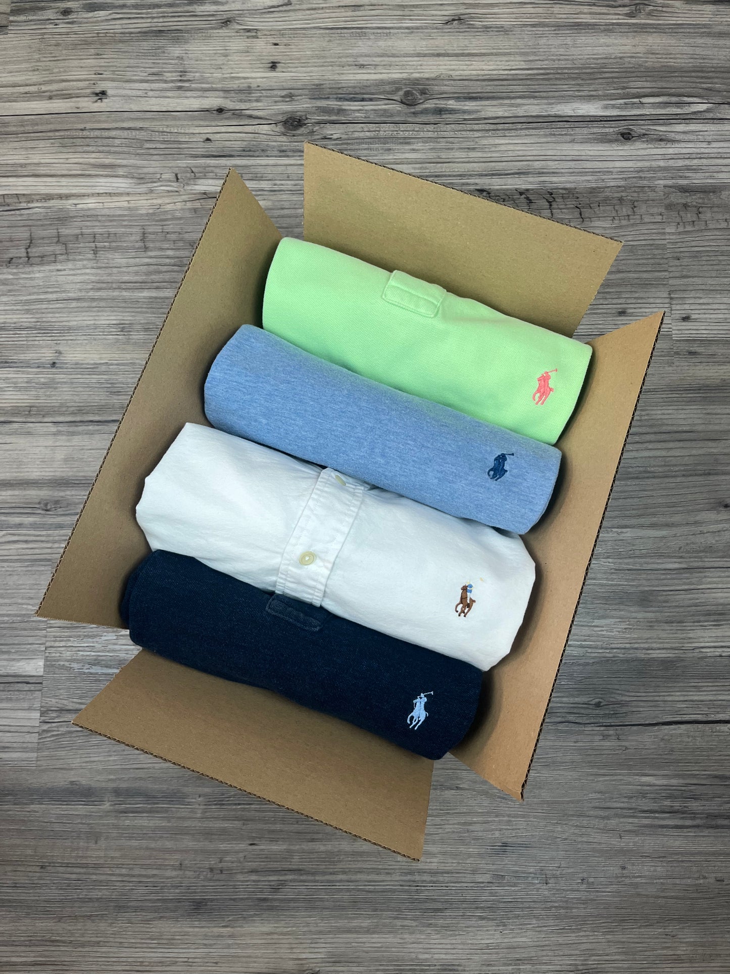 Mystery Box M: 3–4x Ralph Lauren Artikel – zB. Strickpullover, Hoodie, Polos & mehr