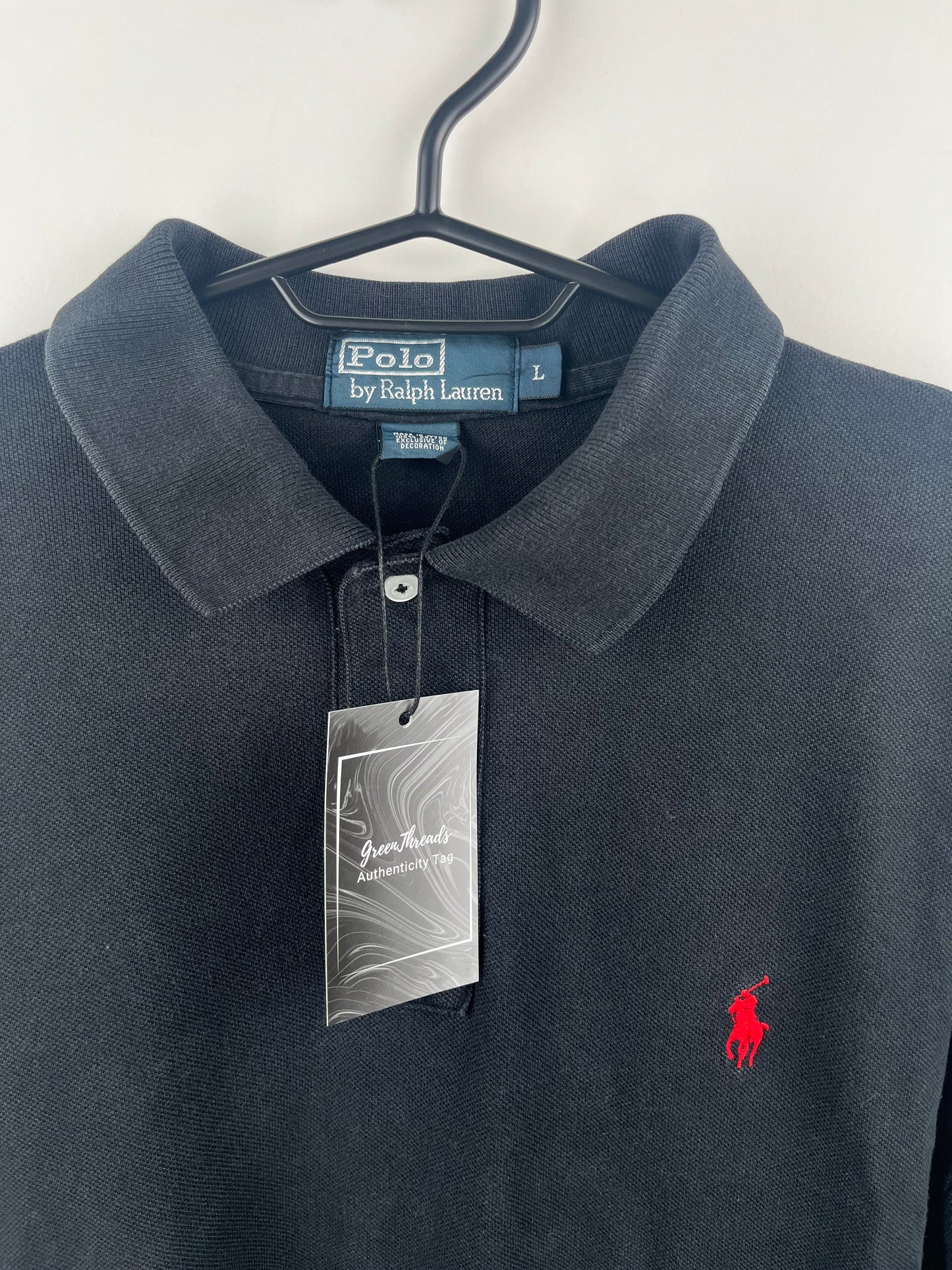 Ralph Lauren Langarm-Poloshirt - Herren L