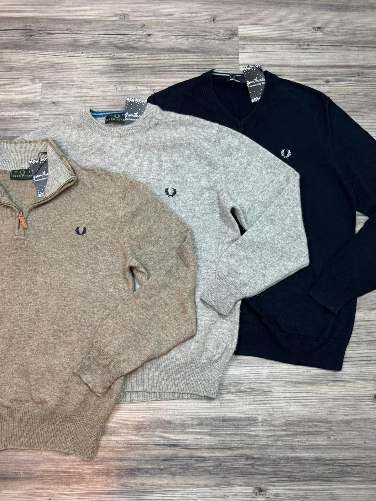 1x Fred Perry Strickpullover oder Pullover – Mystery Box