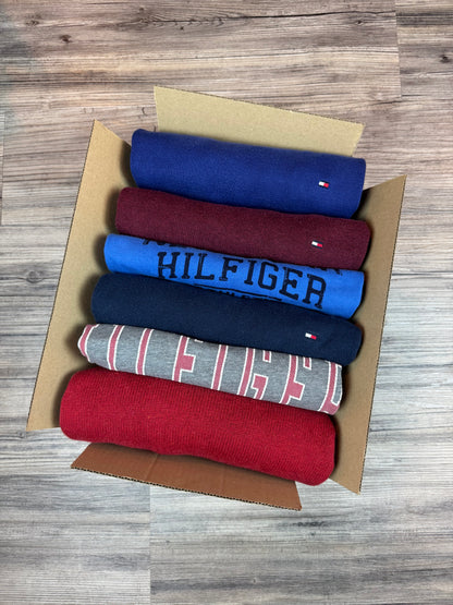 Mystery Box XXL: 5–7x Tommy Hilfiger Artikel – Mix aus Strick, Hemd, Polo, Shirt & mehr