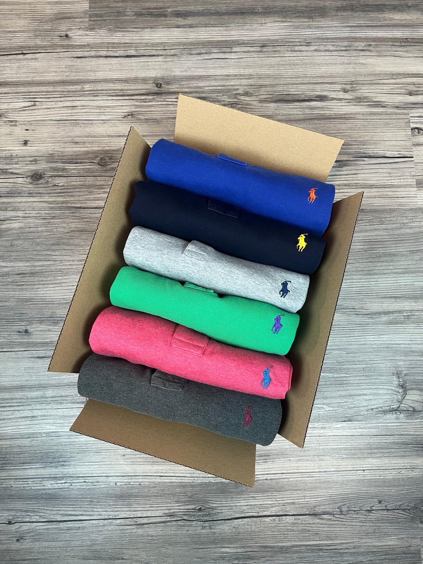 1x Ralph Lauren Langarm-Poloshirt – Mystery Box