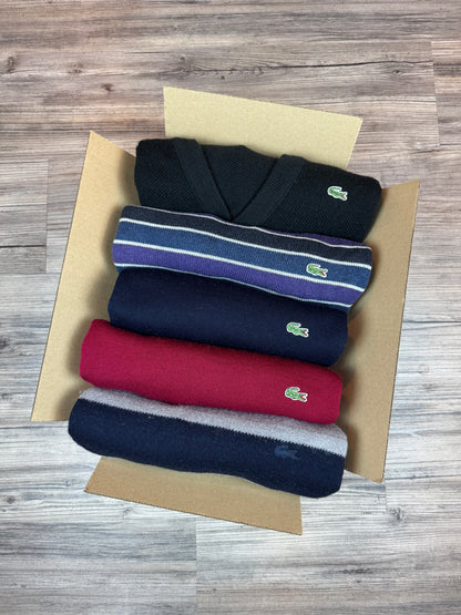 Mystery Box XXL: 5–7x Lacoste Artikel – Mix aus Strick, Hemd, Polo, Shirt & mehr
